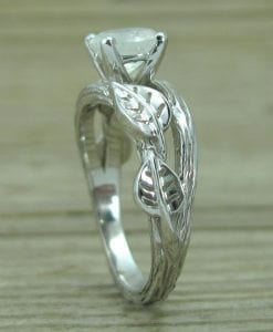 Twig Moonstone Engagement Ring, Moonstone Engagement Ring