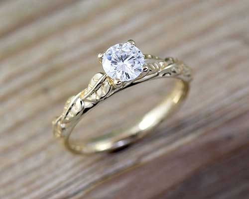 Moissanite rings, moissanite engagement rings with the most beautiful designs