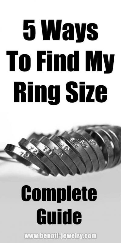 How to measure your ring size for pinterest 